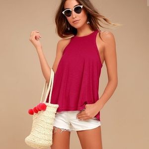 🆕️ Free People Sleeveless Top. A-Line Silloutte. NWOT